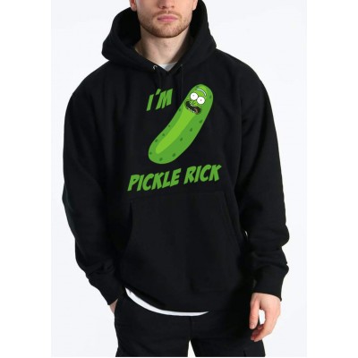 Мъжки суичър без цип RICK and MORTY - I'M Pickle Rick